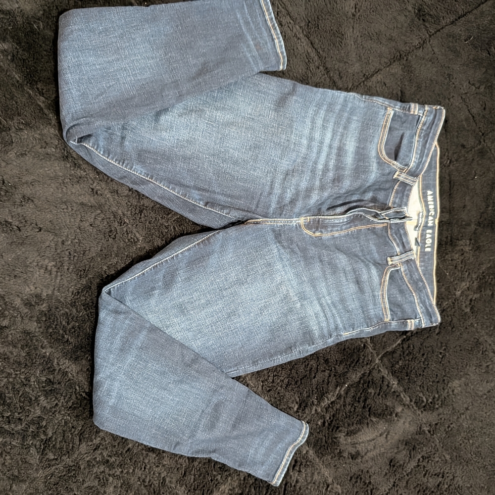 American Eagle Dark Blue Denim Jeans